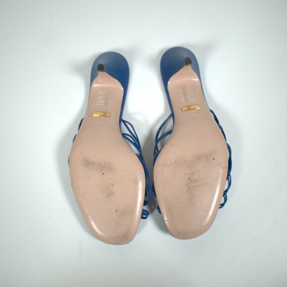 Blue Gucci Rhinestone Slides Size 37 never used - Picture 6 of 9